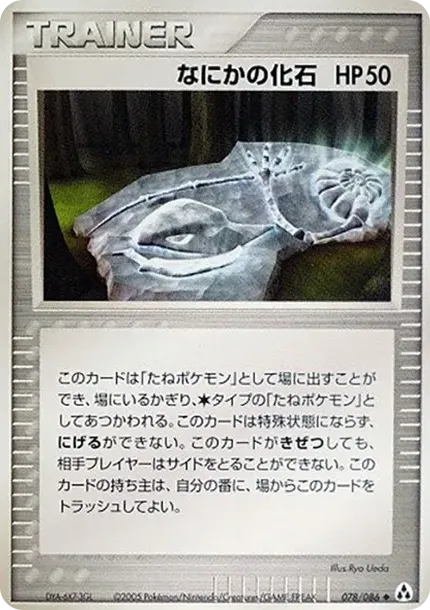 神秘的な化石