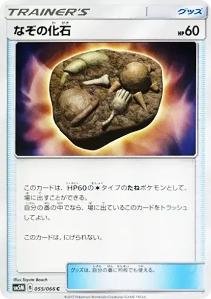 なぞの化石