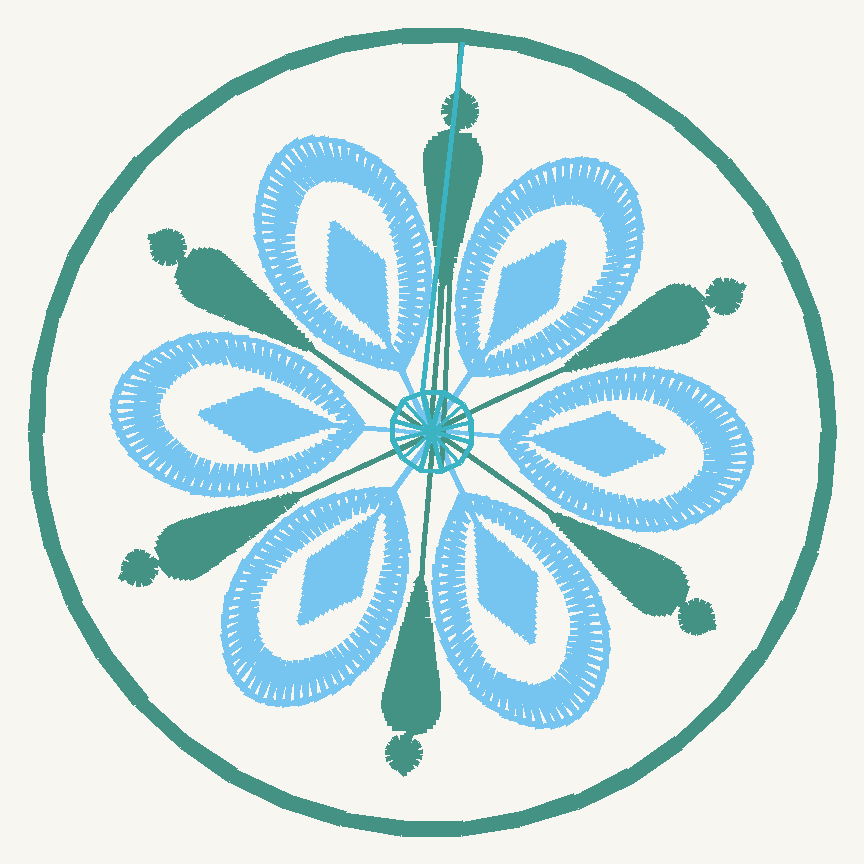 Decoration No.14 041 | Prism Embroidery 777