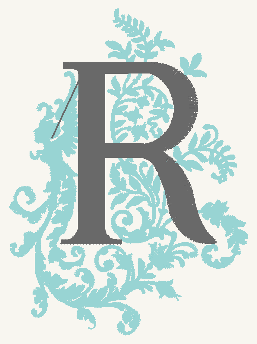 レヴール（Rêveur）フォント 18R｜Prism アンティーク図案 888