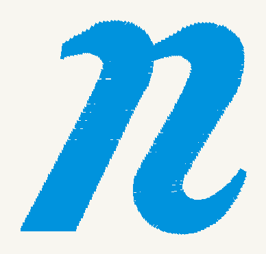 Font No.04 'n' | Prism Embroidery 777
