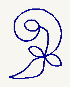 ヴァイン（Vine）フォント 大小 28｜Prism アンティーク図案 888