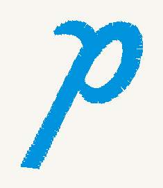 Font No.05 'p' | Prism Embroidery 777