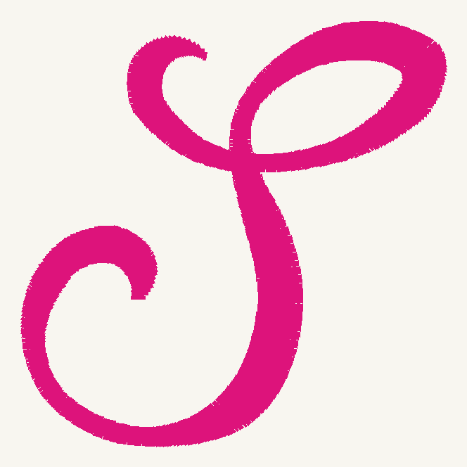 Font No.04 'S' | Prism Embroidery 777