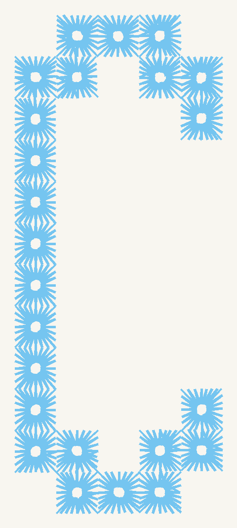 Font No.03 'C' | Prism Embroidery 777