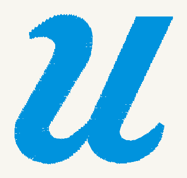 Font No.04 'u' | Prism Embroidery 777