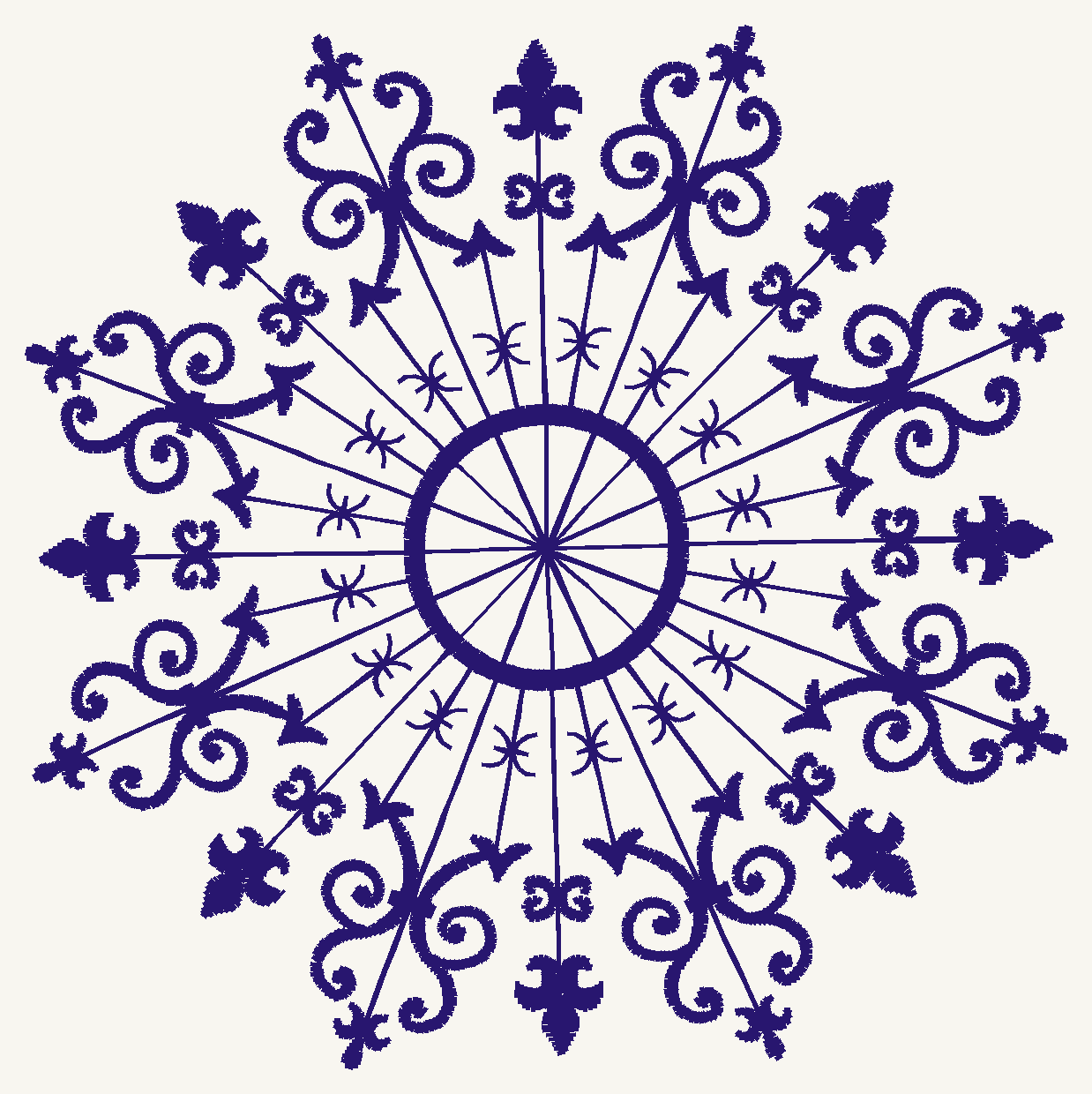 Decoration No.13 002 | Prism Embroidery 777