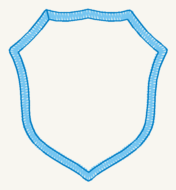 Emblem & Frame No.06 020 | Prism Embroidery 777