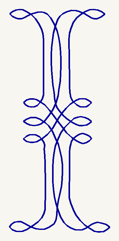 ヴァイン（Vine）フォント 大小 09I｜Prism アンティーク図案 888