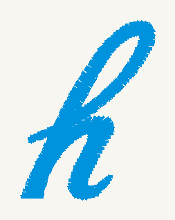 Font No.05 'h' | Prism Embroidery 777