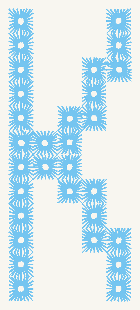Font No.03 'K' | Prism Embroidery 777