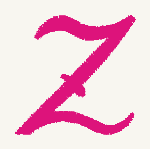Font No.05 'Z' | Prism Embroidery 777