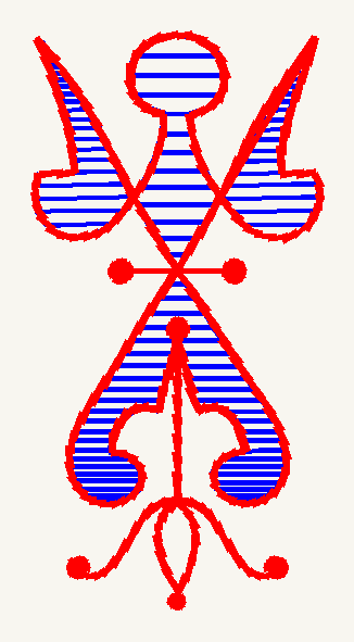 サンボル（Symbole） 186｜Prism アンティーク図案 888