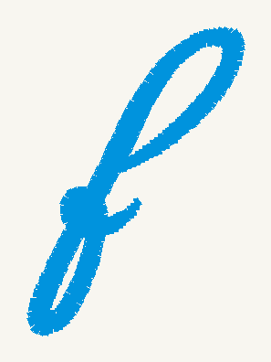 Font No.05 'f' | Prism Embroidery 777