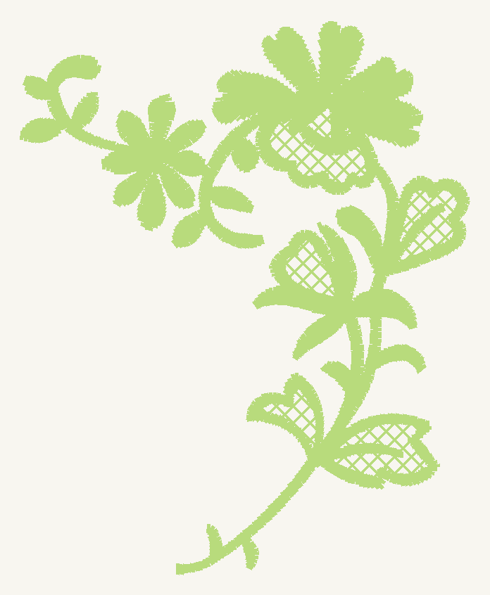 Decoration No.18 162 | Prism Embroidery 777