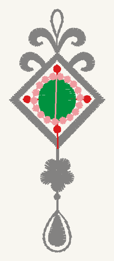Decoration No.17 110 | Prism Embroidery 777